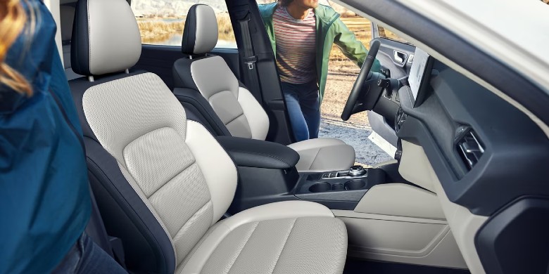 View of interior seating in the 2024 Ford Escape