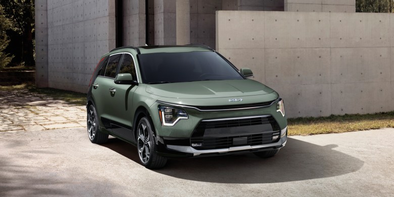 Top exterior view of the 2024 Kia Niro