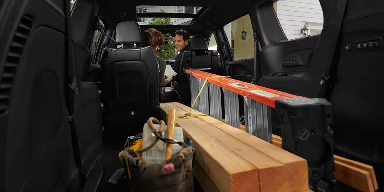 Interior seating in the 2024 Chrysler Pacifica