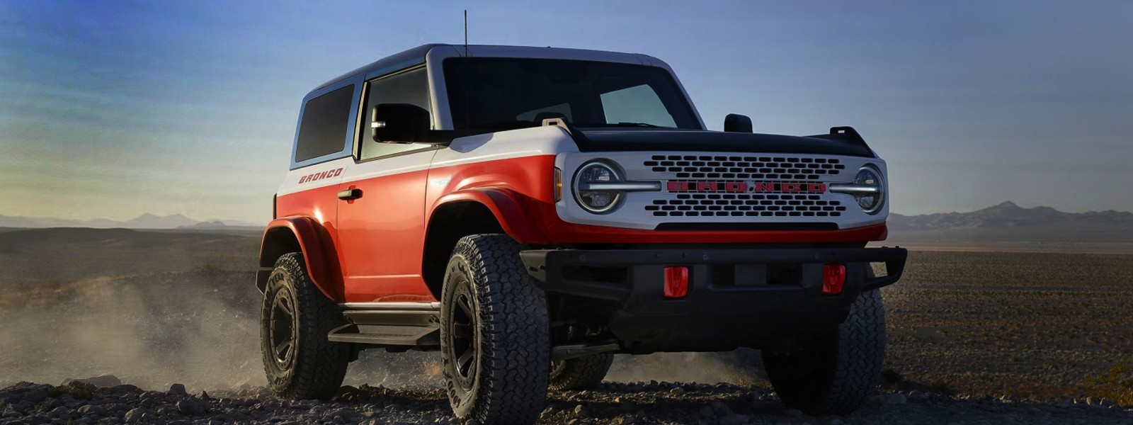 Ford Bronco driving off-road near Newport News