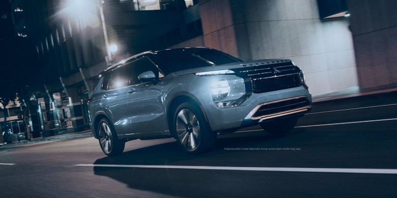 Spacious Outlander interior