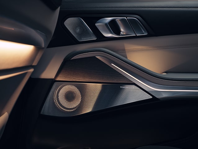 Interior speaker and trim in the 2025 BMW X7