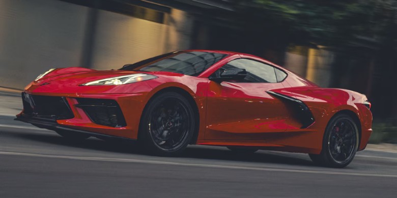 Front exterior view of the 2026 Chevrolet Corvette