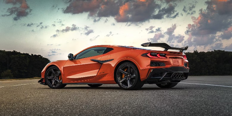 Interior front dash view in the 2026 Chevrolet Corvette