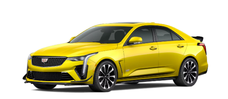 Front exterior view of the 2026 Cadillac ct4-v for sale in Tempe, AZ