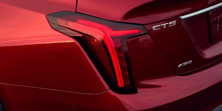 Interior front dash view in the 2026 Cadillac CT5