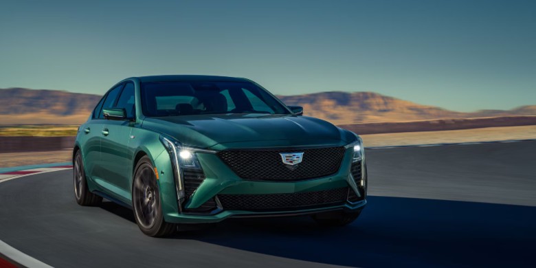 Front exterior view of the 2026 Cadillac ct5v for sale in Tempe, AZ