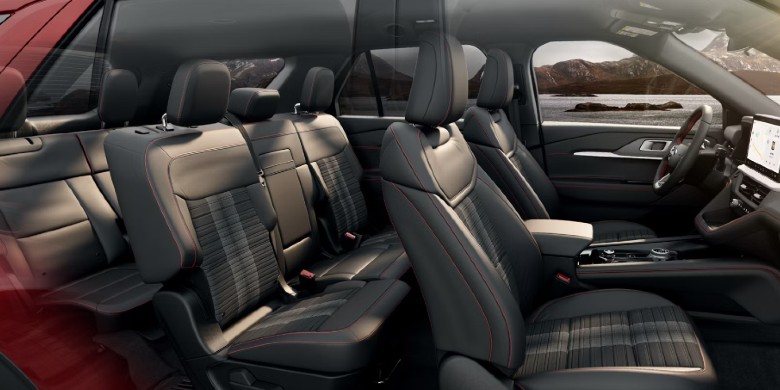 Front exterior view of the 2026 Ford Explorer