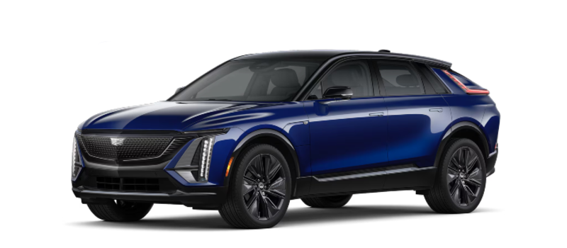 Front exterior view of the 2026 Cadillac lyriq for sale in Tempe, AZ