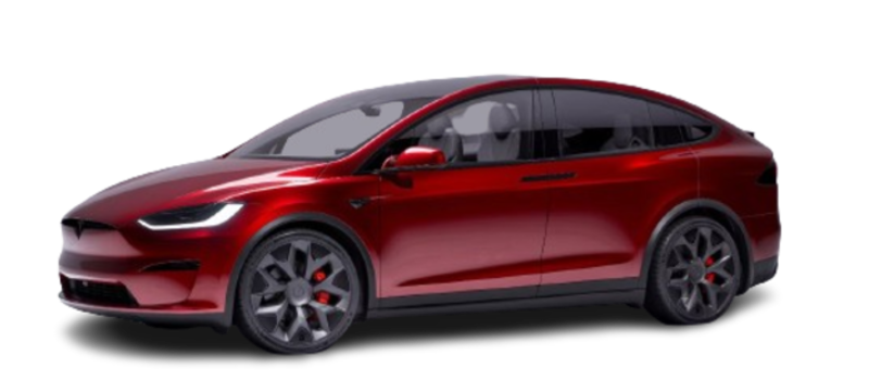 Side exterior view of the 2026 Tesla Model X