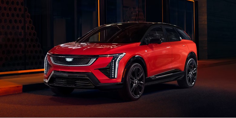 Front exterior view of the 2026 Cadillac optiq for sale in Tempe, AZ