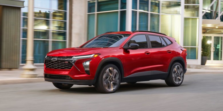Front exterior view of the 2026 Chevrolet Trax