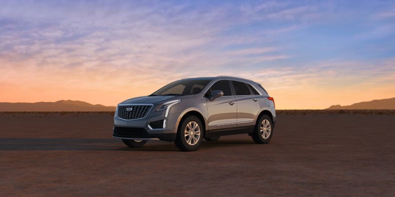 Front exterior view of the 2026 Cadillac XT5 for sale in Tempe, AZ
