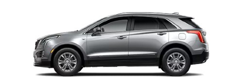 Side exterior view of the 2026 Cadillac XT5 Luxury trim for sale in Phoenix, AZ
