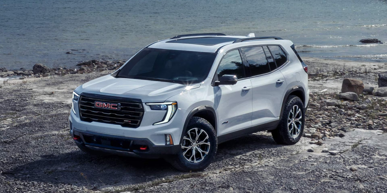 2027 GMC Acadia side profile near Carrollton GA