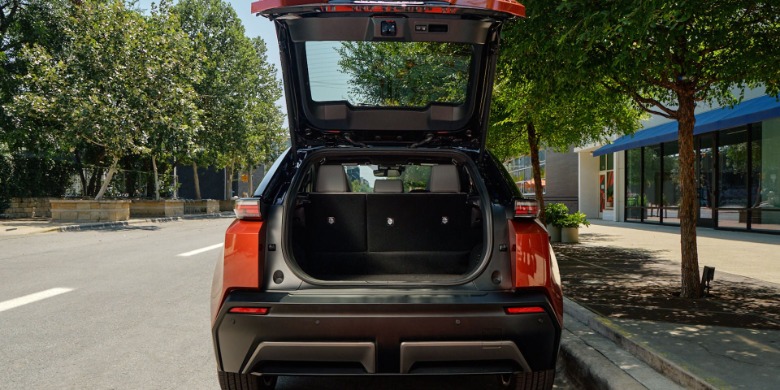 2027 Toyota C-HR cargo space