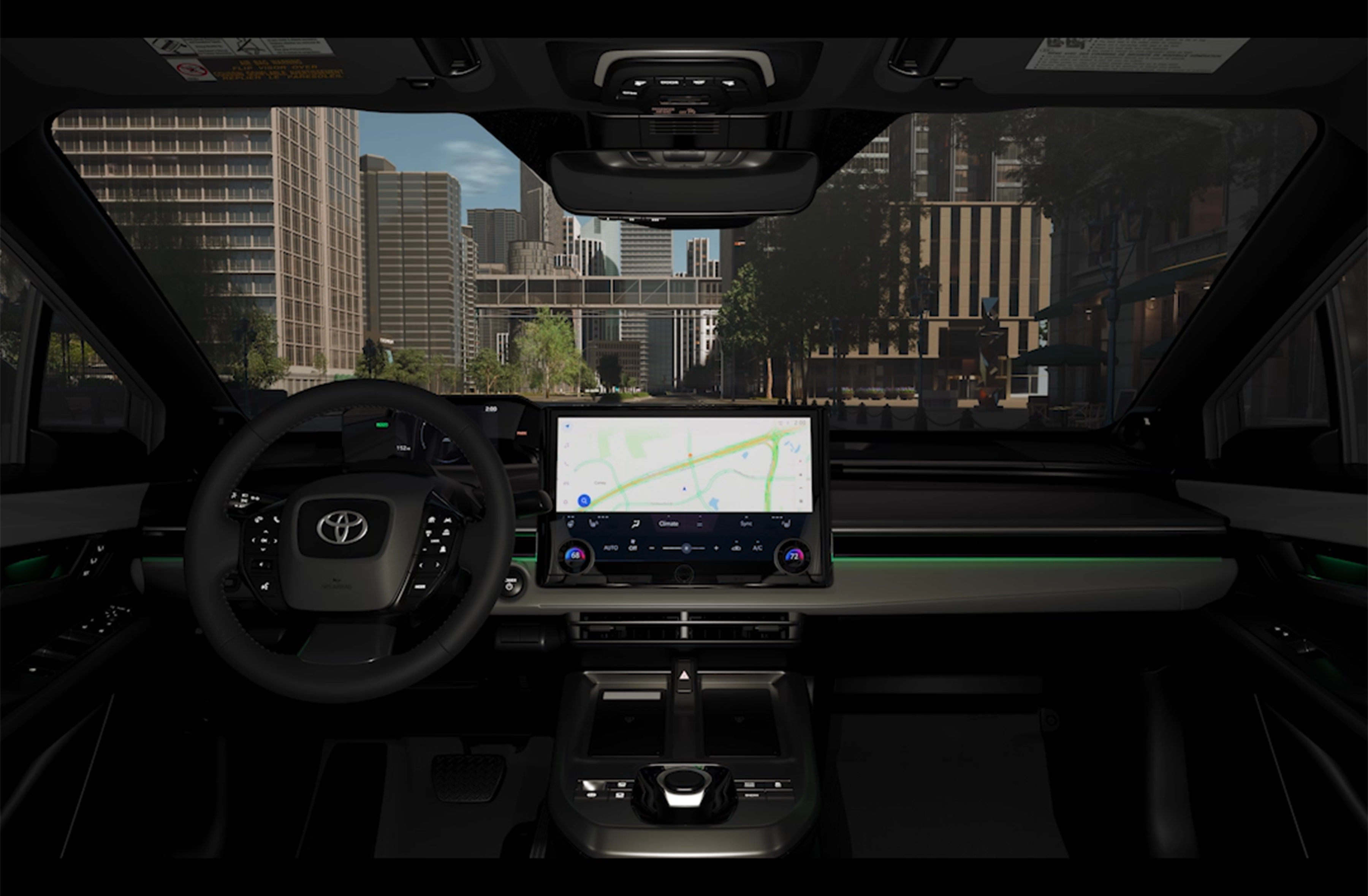 2027 Toyota C-HR dynamic cabin lighting