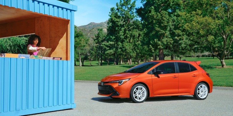 2027 Toyota Corolla Hatchback exterior near South Bend IN