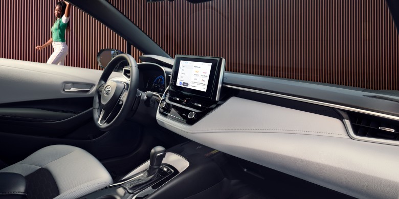 2027 Toyota Corolla Hatchback interior near South Bend IN