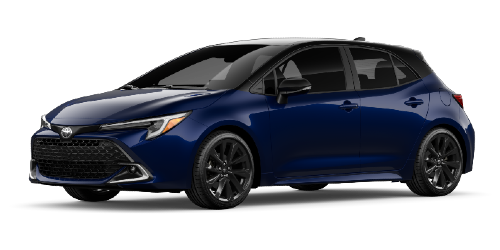 2027 Toyota Corolla Hatchback cargo area near South Bend IN
