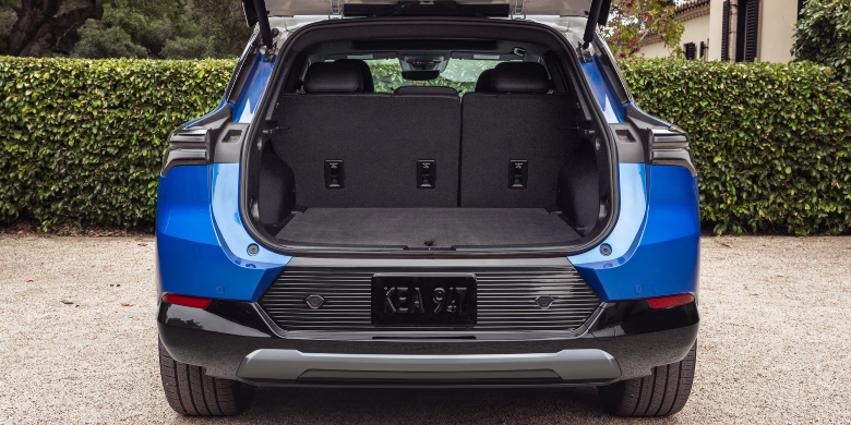 2027 Chevrolet Equinox EV cargo space range driving near Las Vegas Nevada