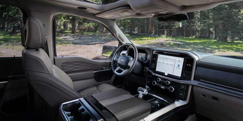 2027 Ford F-150 interior