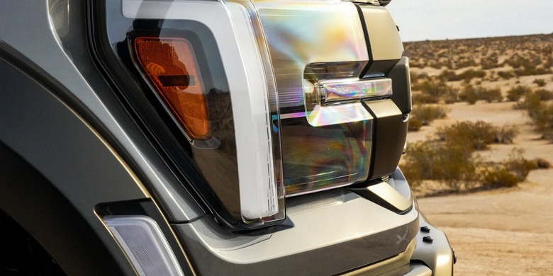 2027 Ford F-150 Raptor taillight closeup