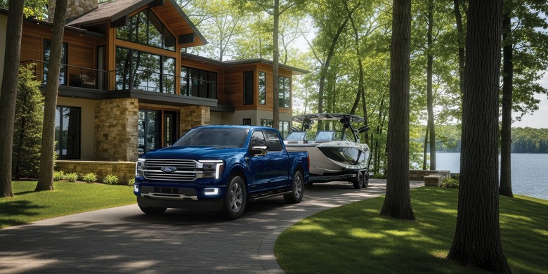 2027 Ford F-150 towing