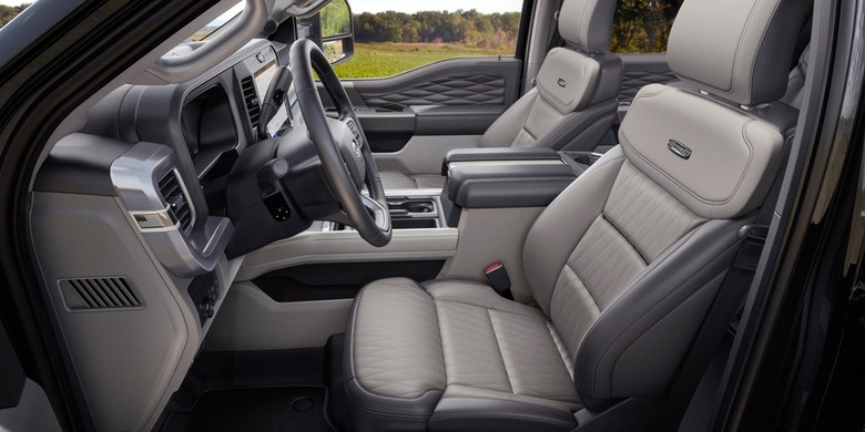 2027 Ford Super Duty interior cabin