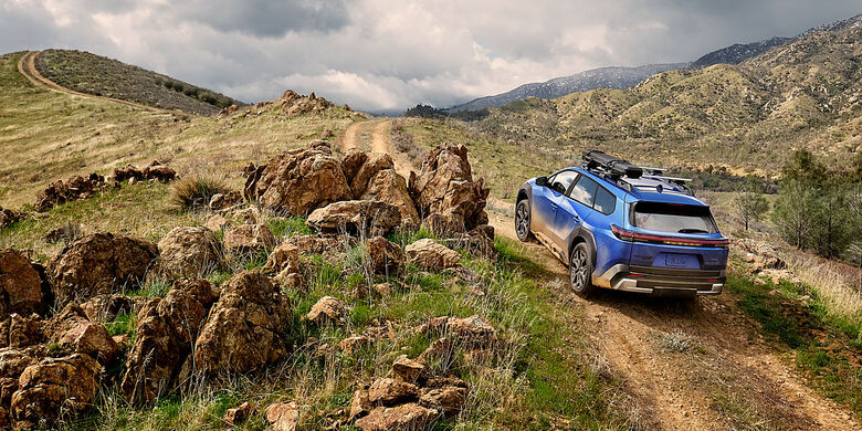 2026 Subaru Trailseeker on a rugged trail near Virginia Beach VA