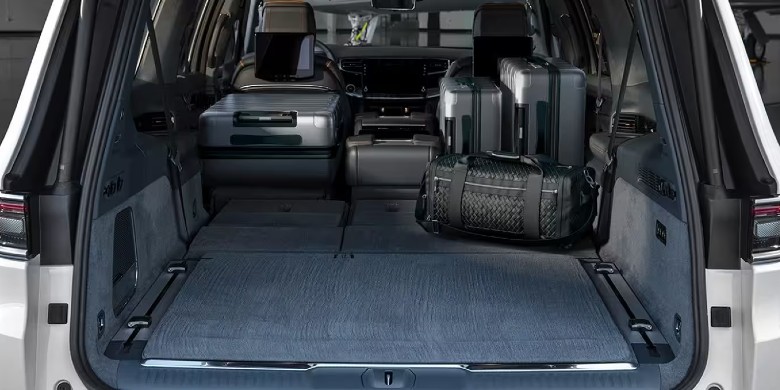 Interior front seat seats view in the 2023 Grand Wagoneer