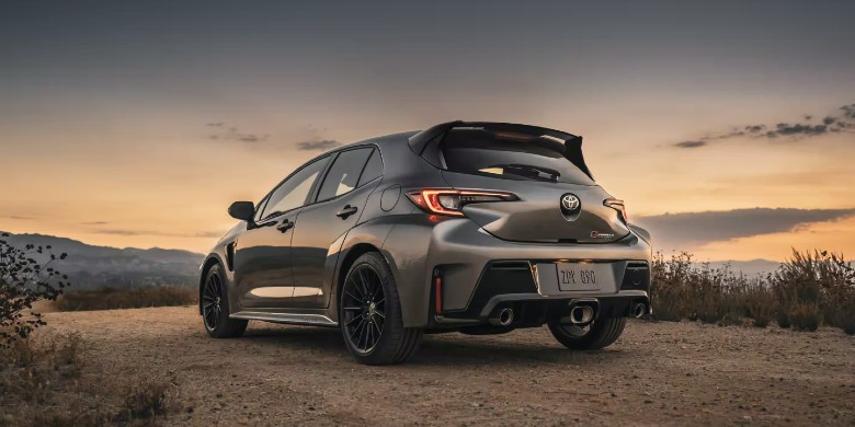 Wheel chair accessible view in the 2023 Toyota GR Corolla