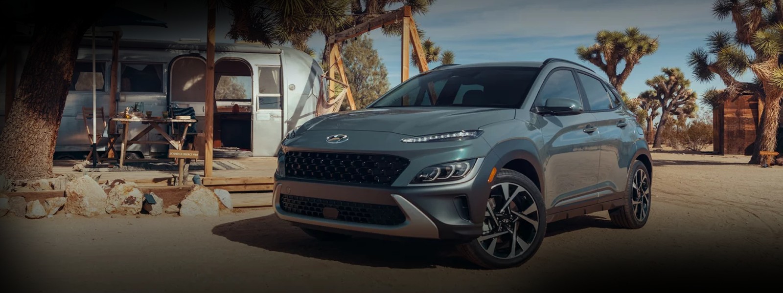 Front view of the 2023 Hyundai Kona