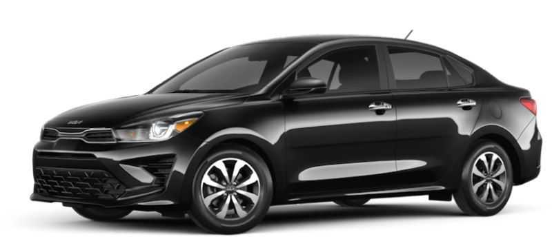 Front side exterior view of the 2023 Kia Rio for sale in Racine, WI