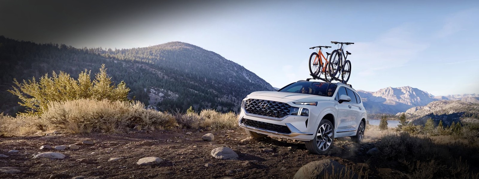 Front view of the 2023 Hyundai Santa Fe