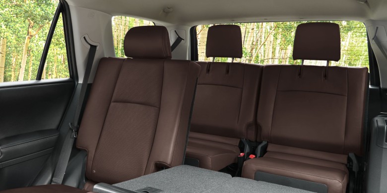 Interior seating view in the 2024 Toyota 4Runner