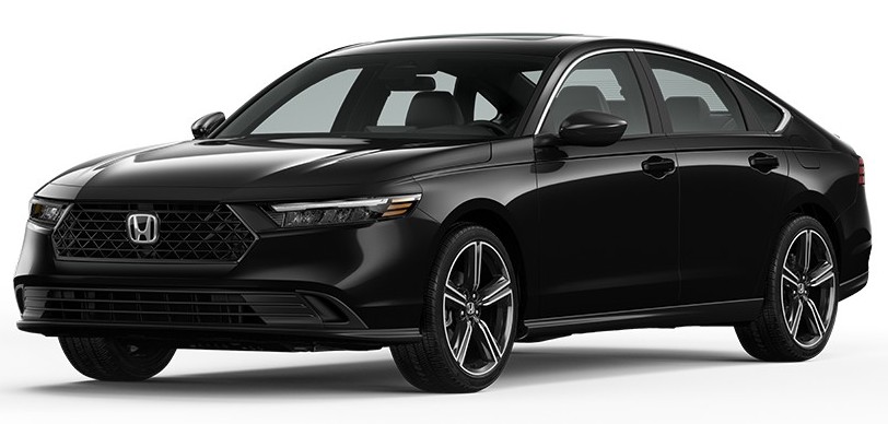 Front exterior view in the 2024 Honda Accord Sport Hybrid models for Sale in Portsmouth, OH