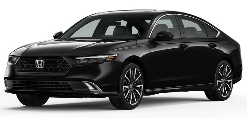 Front exterior view in the 2024 Honda Accord Touring Hybrid models for Sale in Portsmouth, OH