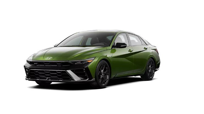 Front exterior view of the 2024 Hyundai Elantra N0Line for Sale in Waukesha, WI
