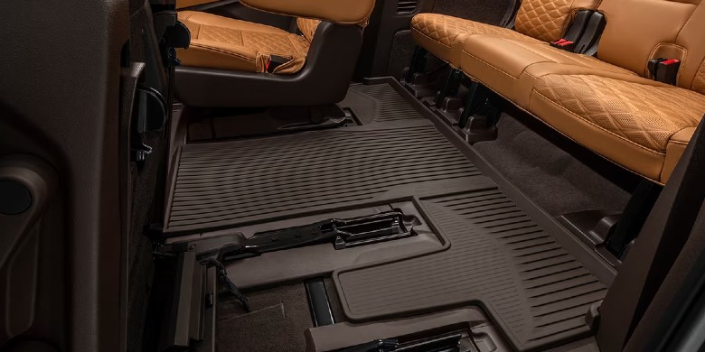 Interior seating view of the 2024 Cadillac Escalade ESV