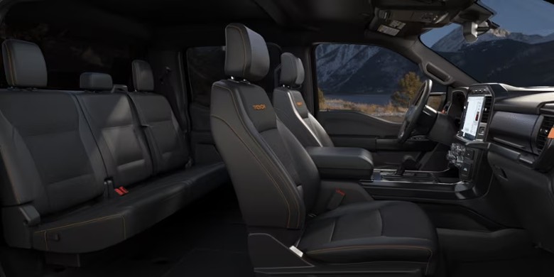 2024 Ford F-150 Tremor interior seating