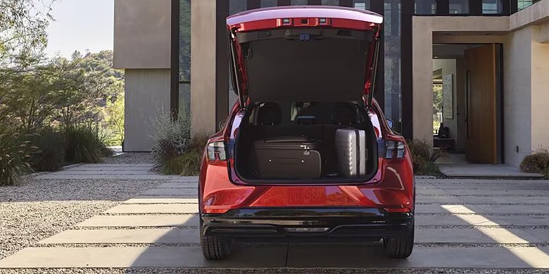 Rear Exterior view of the 2024 Ford Mustang Mach-E