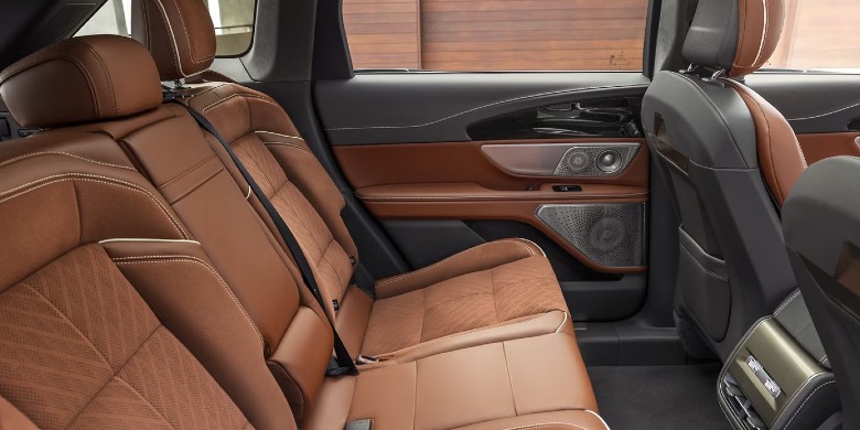 Interior seating view of the 2024 Chevrolet nautilus