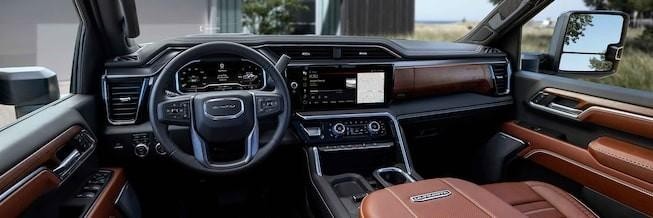 interior tech in the 2024 GMC Sierra Denali for sale in Phoenix, AZ