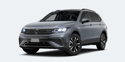 Front exterior view of the 2024 Volkswagen Tiguan S