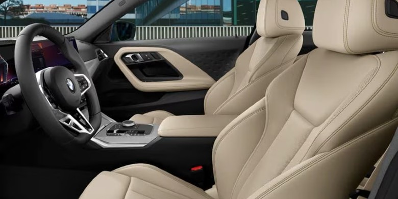 Interior tech view of the 2025 BMW 230i Coupe