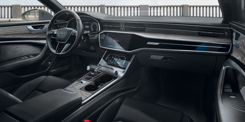 Interior tech in the 2025 Audi A6