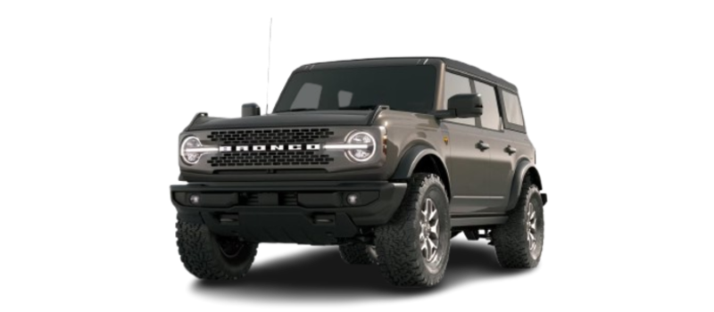 Front exterior view of the 2025 Ford Bronco for sale in Union, MO