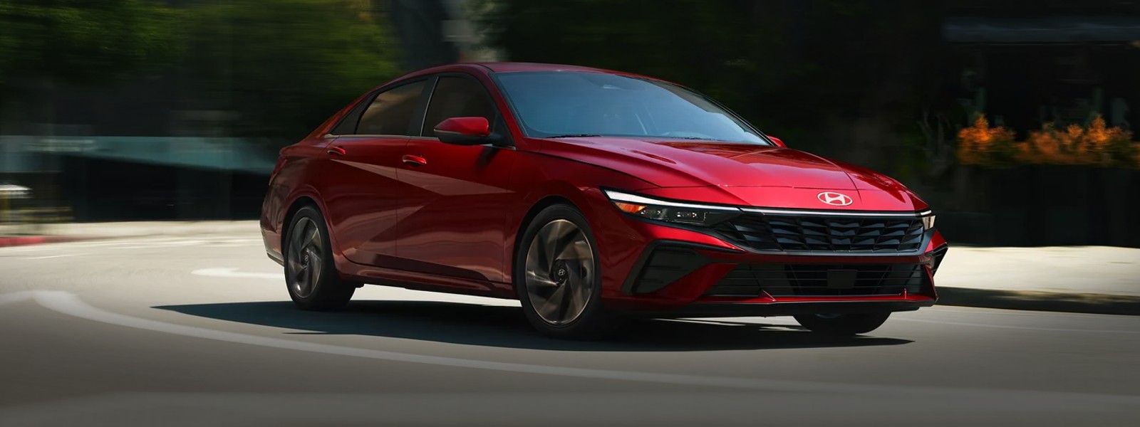 Front view of the 2025 Hyundai Elantra