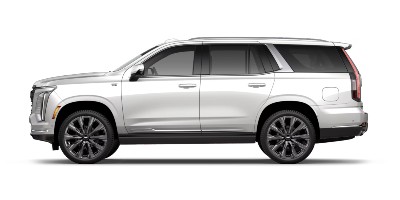 Side exterior view of the 2025 Cadillac Escalade Premium Luxury Platinum for sale in Tempe, AZ